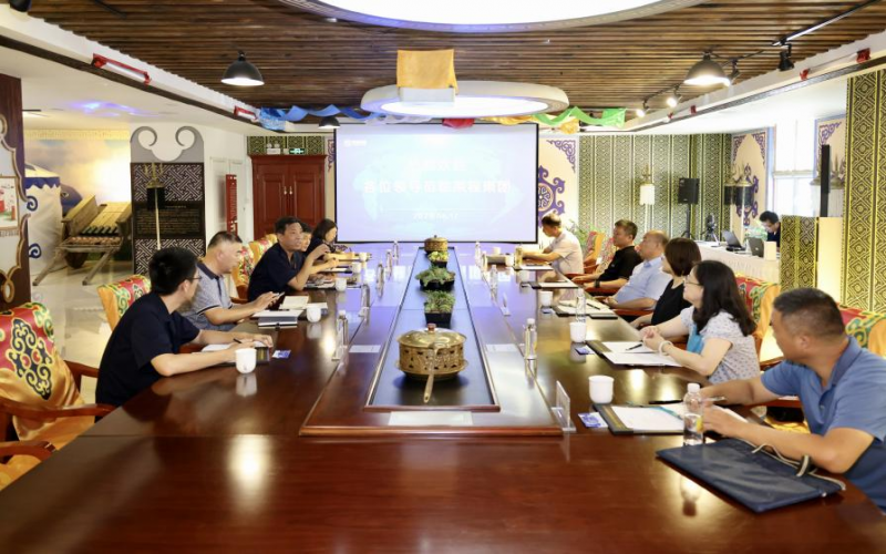 天津市文化和游览局二级巡视员马庆余一行到918博天堂集团调研服务